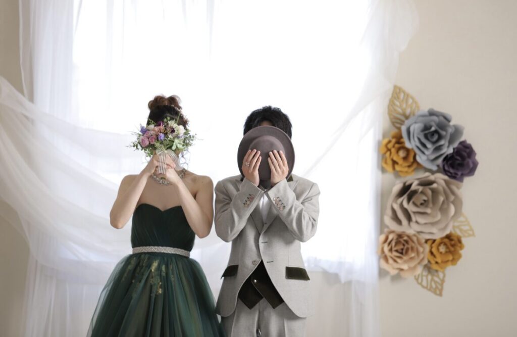 洋装_フォトウェディング・結婚式前撮り_フォトスタジオワタナベ(渡辺写真館)奈良押熊店_奈良市・生駒市・精華町_特徴